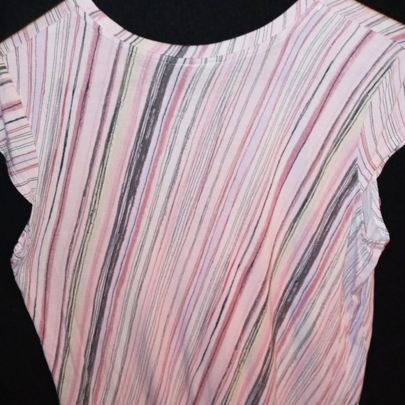 NUE OPTIONS WOMENS CASUAL SHORT SLEEVE SHIRT SZ M - Picture 2 of 4